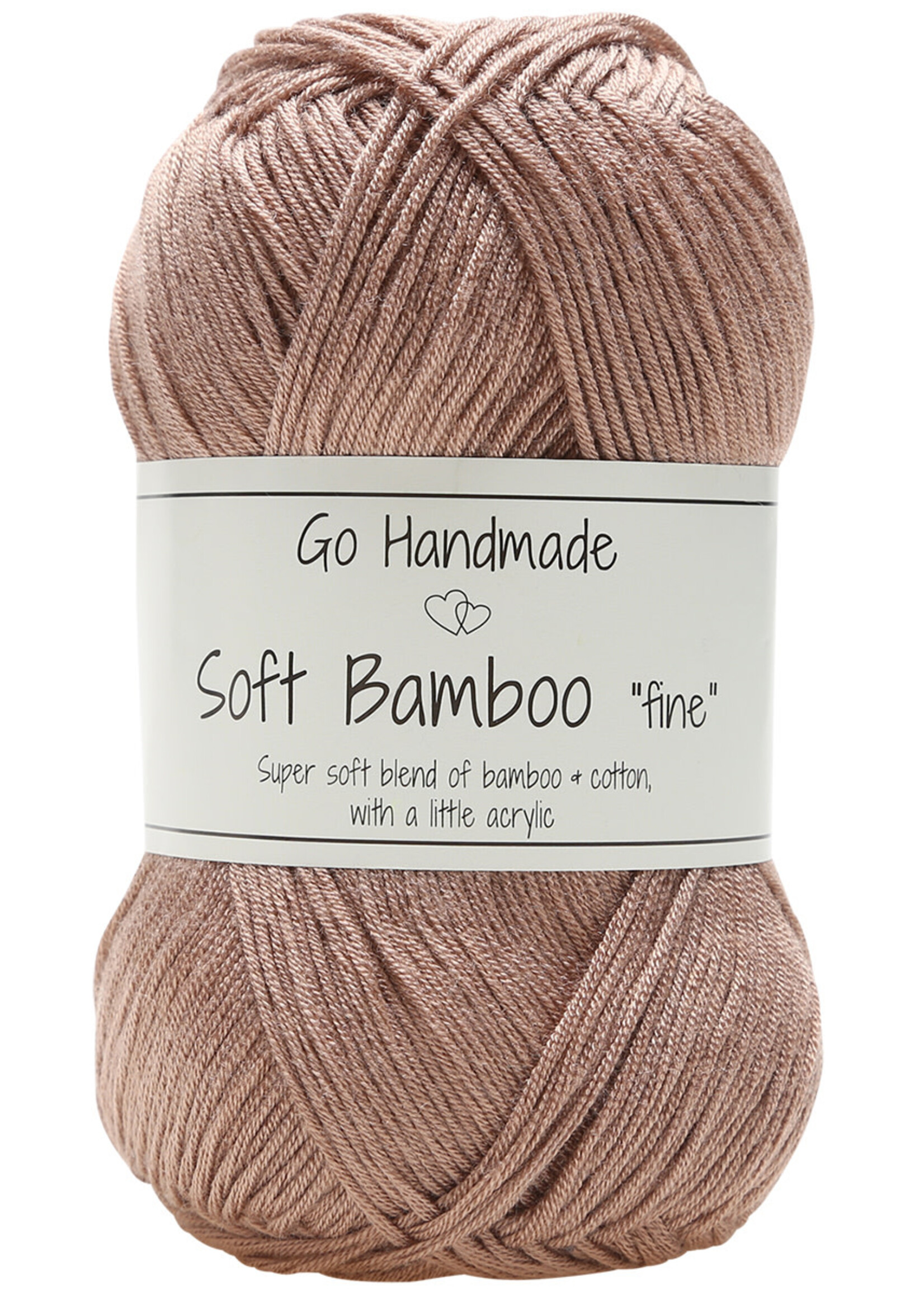 GoHandmade Soft Bamboo "fine" brown