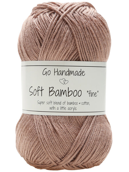 GoHandmade Soft Bamboo "fine" brown