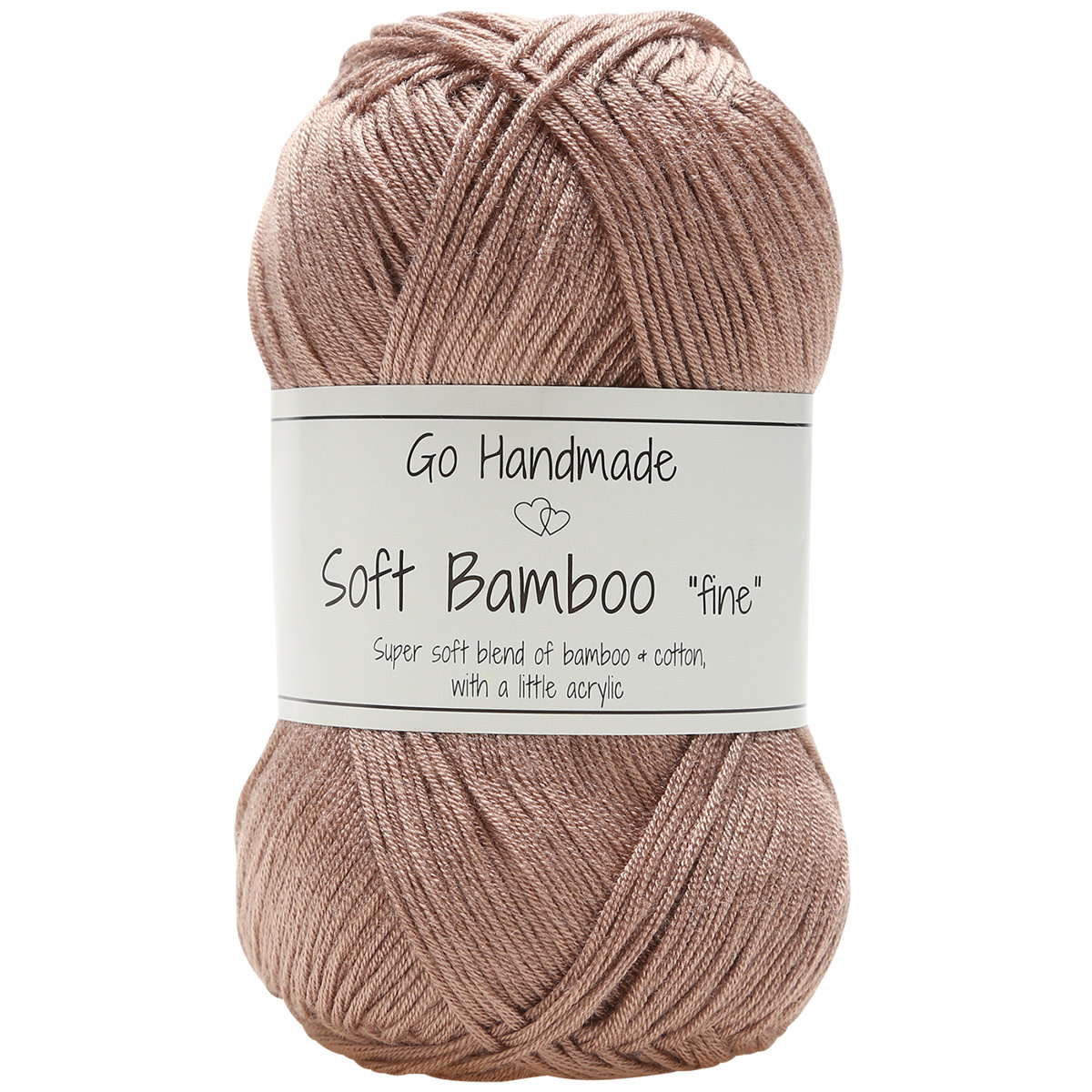 GoHandmade Soft Bamboo "fine" brown