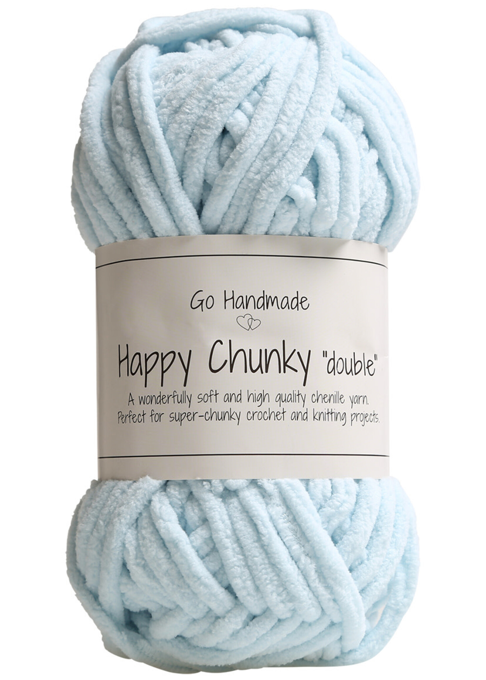 GoHandmade Happy Chunky "double" -LightBlue