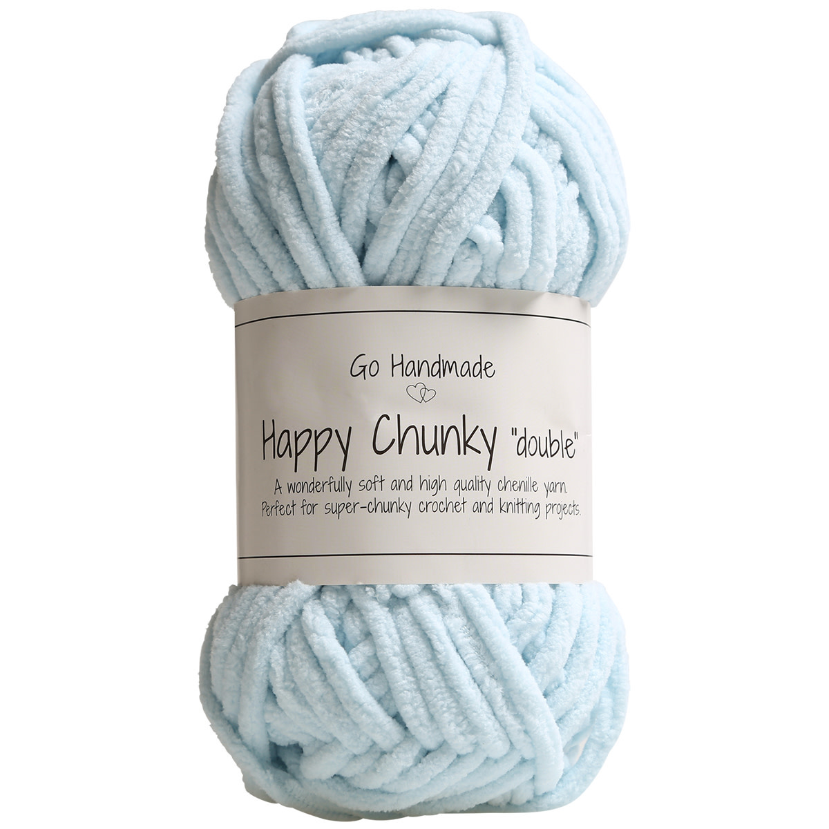 GoHandmade Happy Chunky "double" -LightBlue