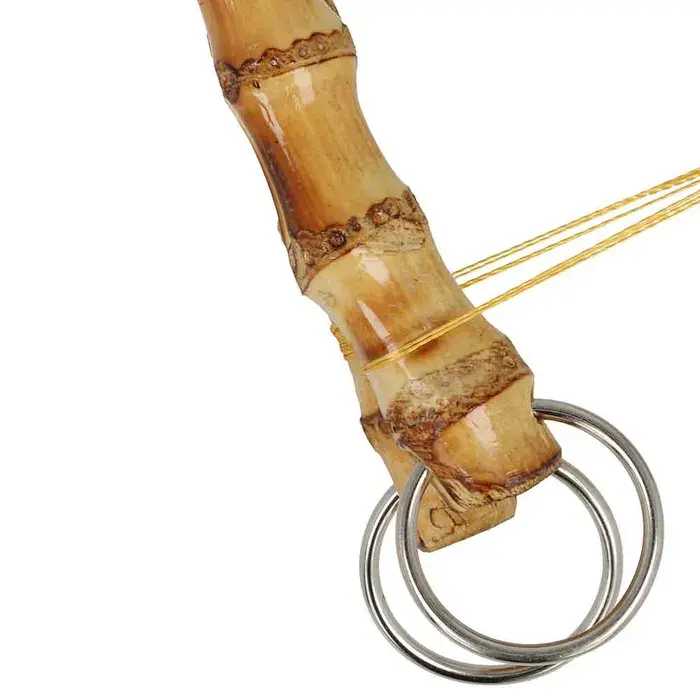 Tasbeugel bamboe 17cm naturel