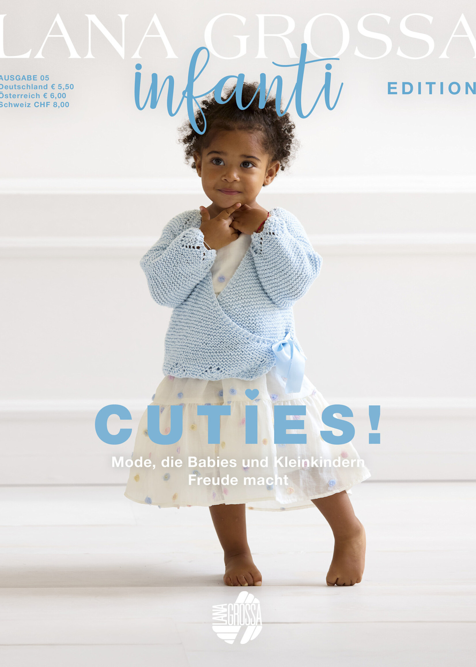 Lana Grossa Infanti edition No. 05 - Tijdschrift (DE) + Beschrijvingen (NL)