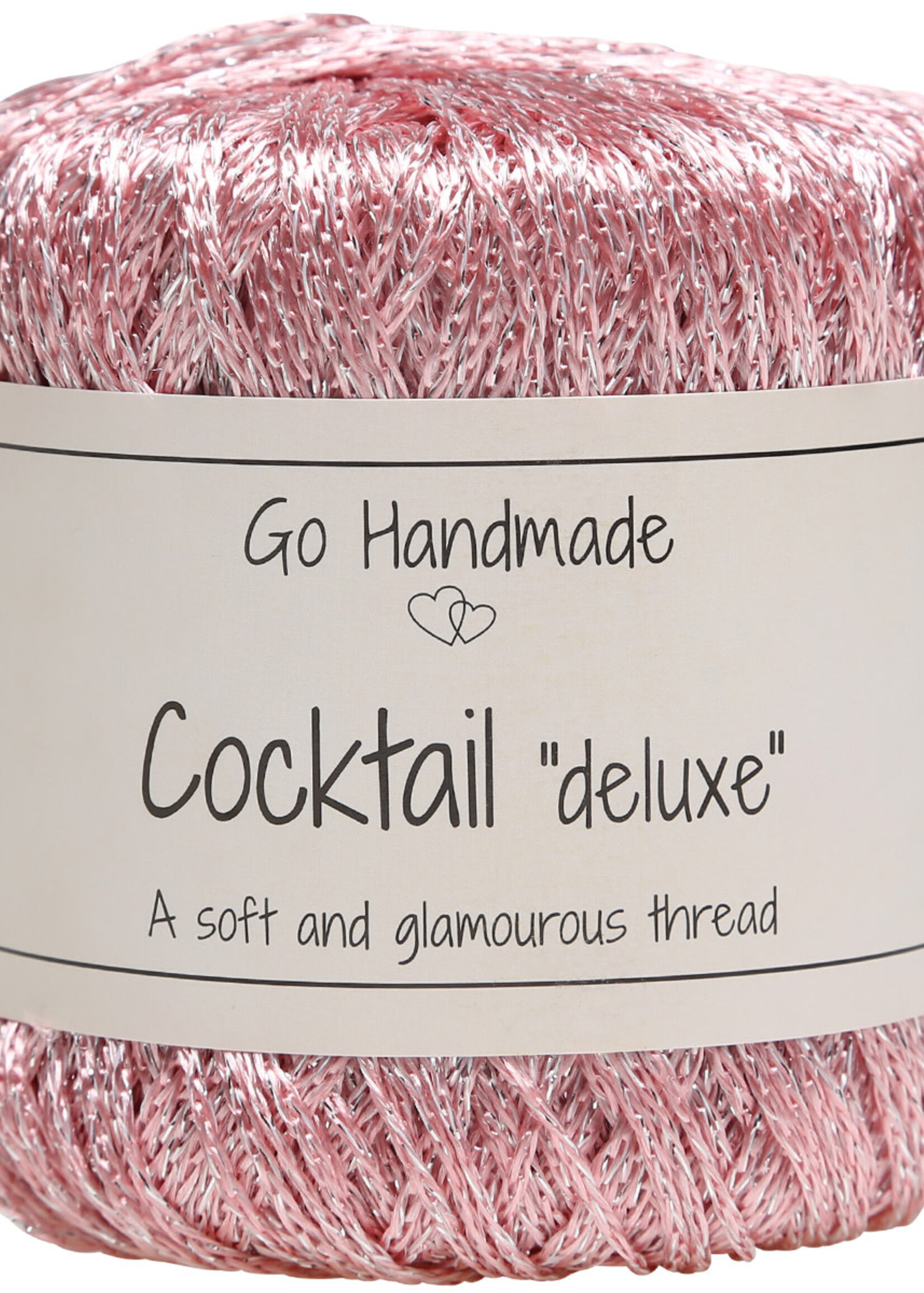 GoHandmade Coctail "deluxe" -pink 17545