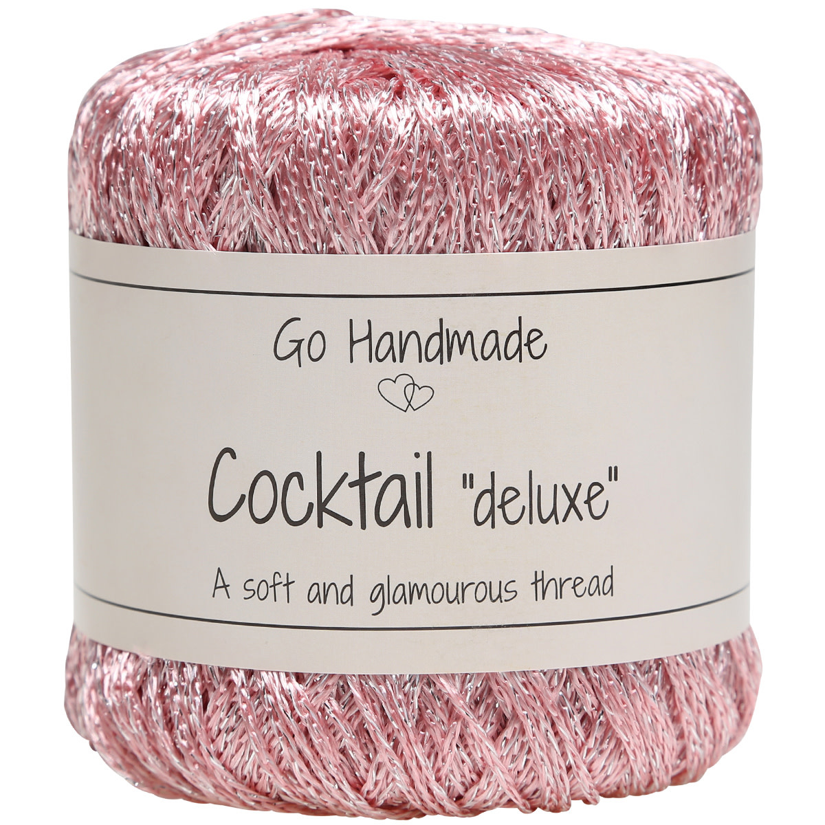 GoHandmade Coctail "deluxe" -pink 17545