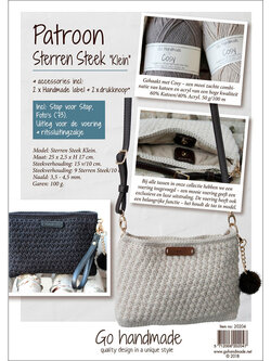 GoHandmade Patroon Sterren Steek 'klein