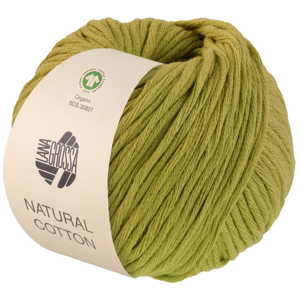 Lana Grossa Natural Cotton Gots -04 lentegroen