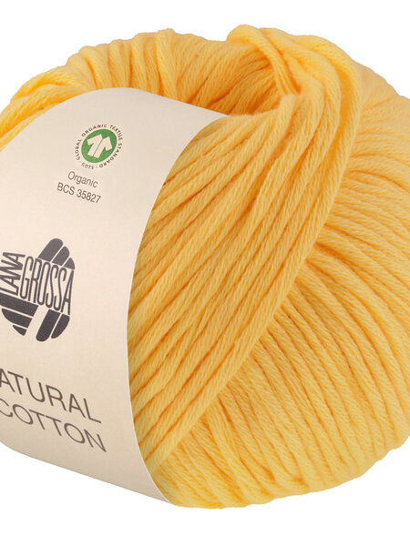 Lana Grossa Natural Cotton Gots -05 geel