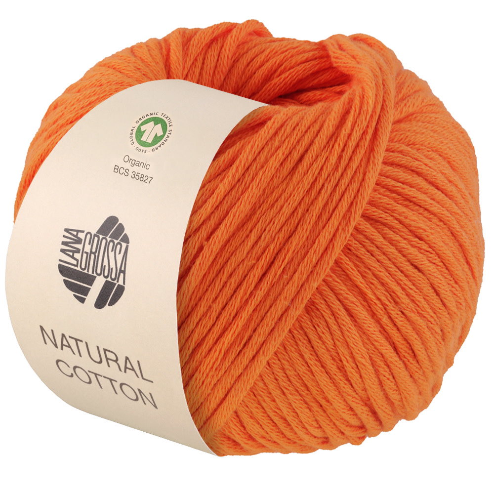 Lana Grossa Natural Cotton Gots -06 oranje