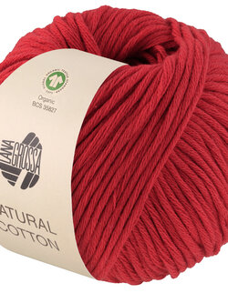 Lana Grossa Natural Cotton Gots -07 rood