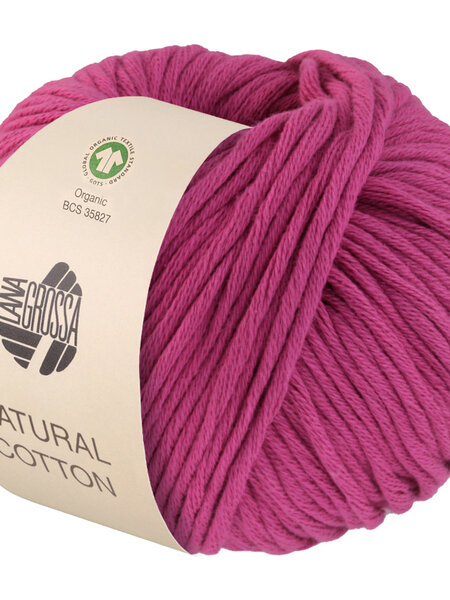 Lana Grossa Natural Cotton Gots -09 roze