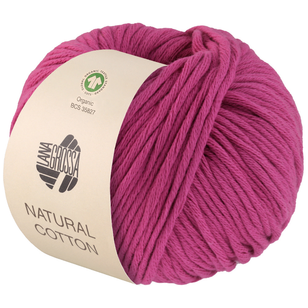 Lana Grossa Natural Cotton Gots -09 roze