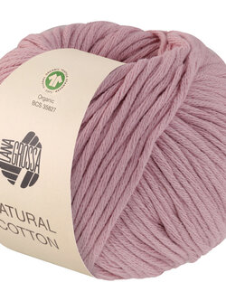 Lana Grossa Natural Cotton Gots -11 oudroze