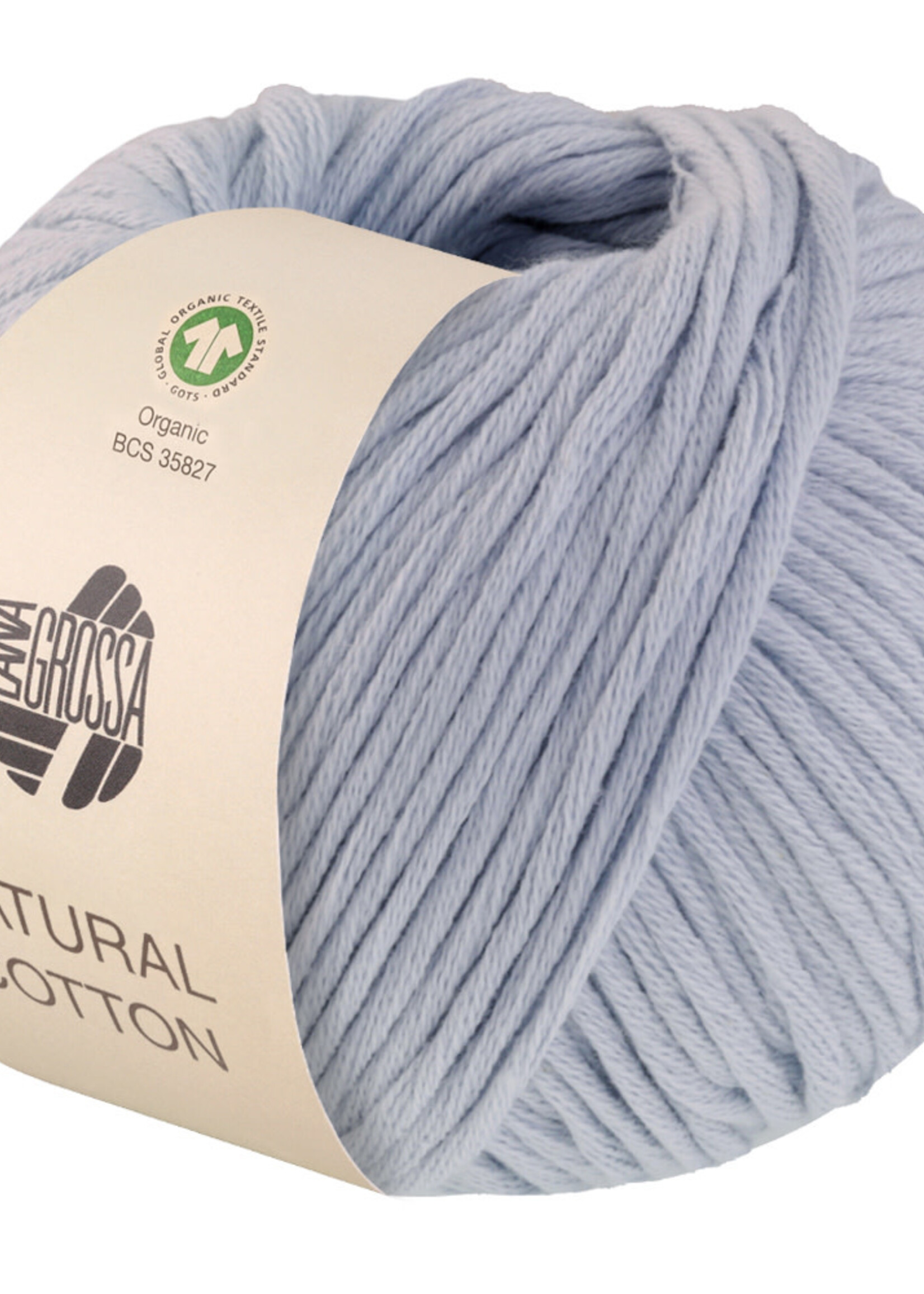 Lana Grossa Natural Cotton Gots -12 lichtblauw