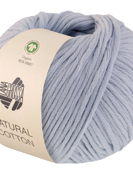 Lana Grossa Natural Cotton Gots -12 lichtblauw