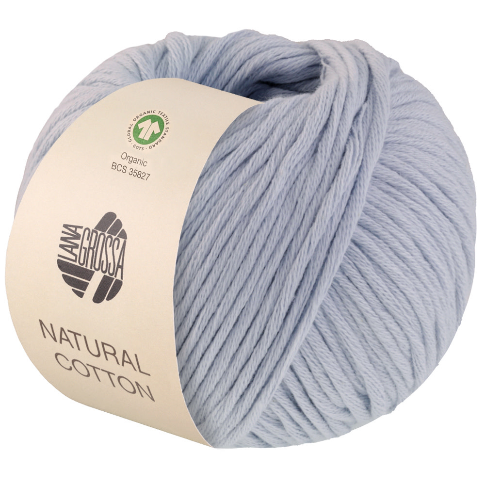 Lana Grossa Natural Cotton Gots -12 lichtblauw