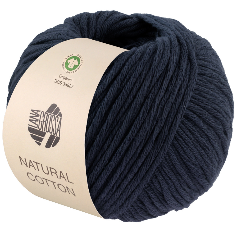 Lana Grossa Natural Cotton Gots -15 donkerblauw