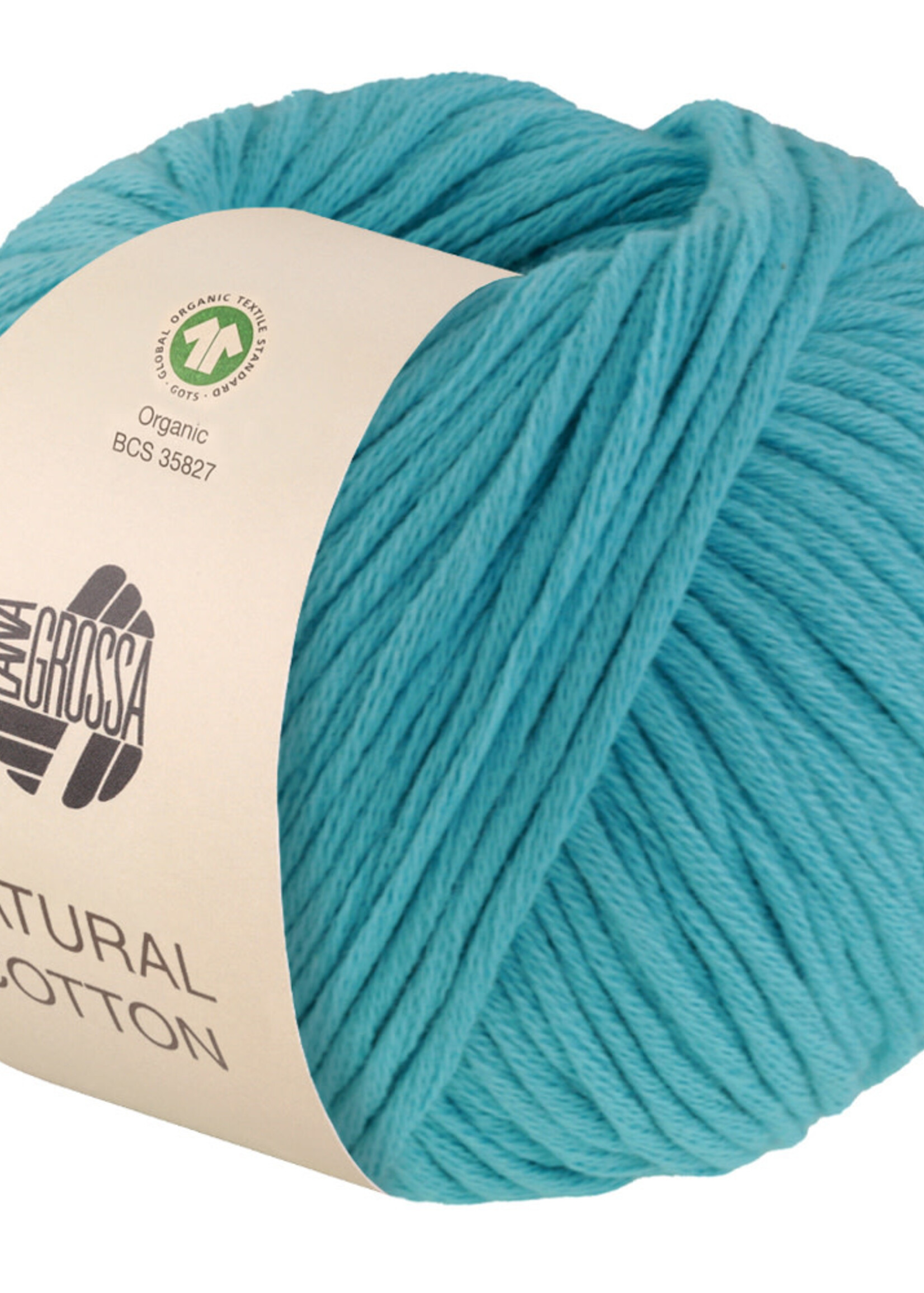 Lana Grossa Natural Cotton Gots -16 turkoois