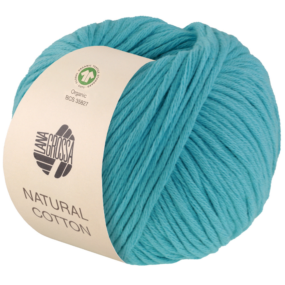 Lana Grossa Natural Cotton Gots -16 turkoois