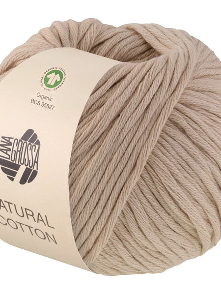 Lana Grossa Natural Cotton Gots -19 beige