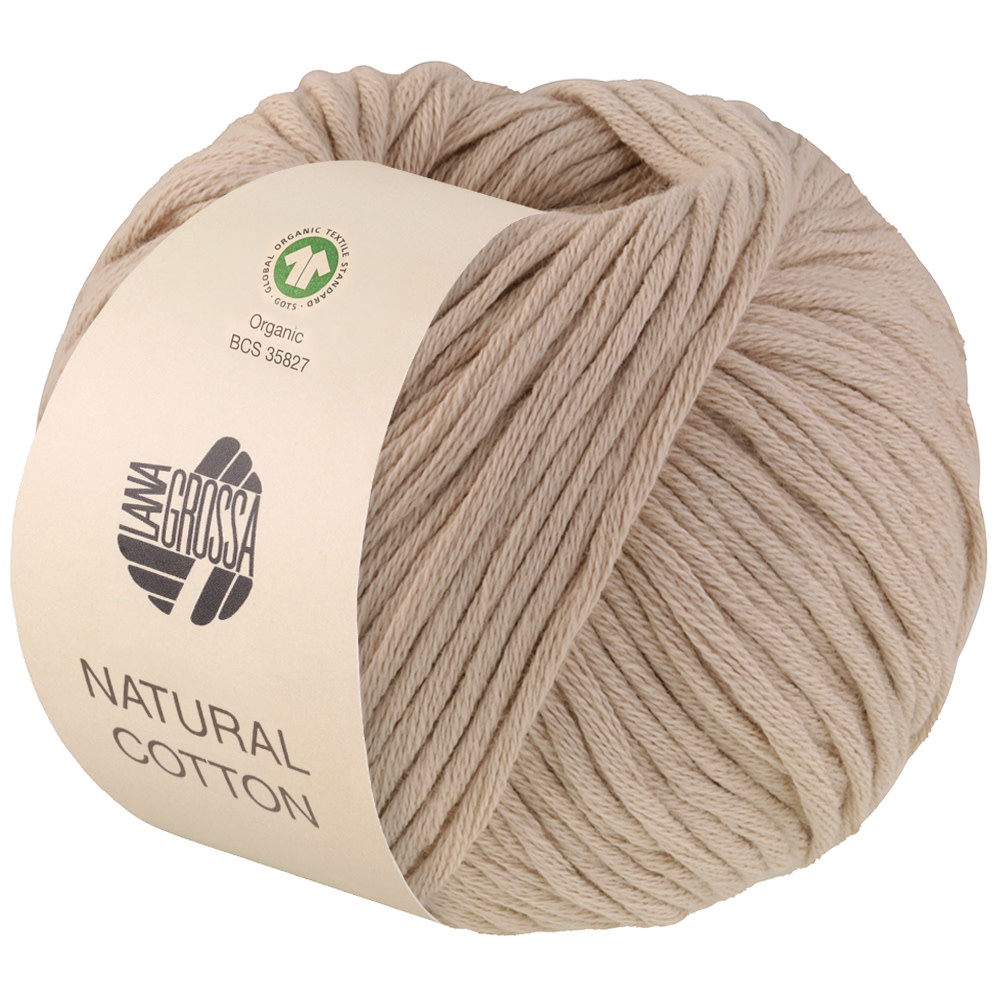 Lana Grossa Natural Cotton Gots -19 beige
