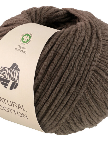Lana Grossa Natural Cotton Gots -20 grijsbruin