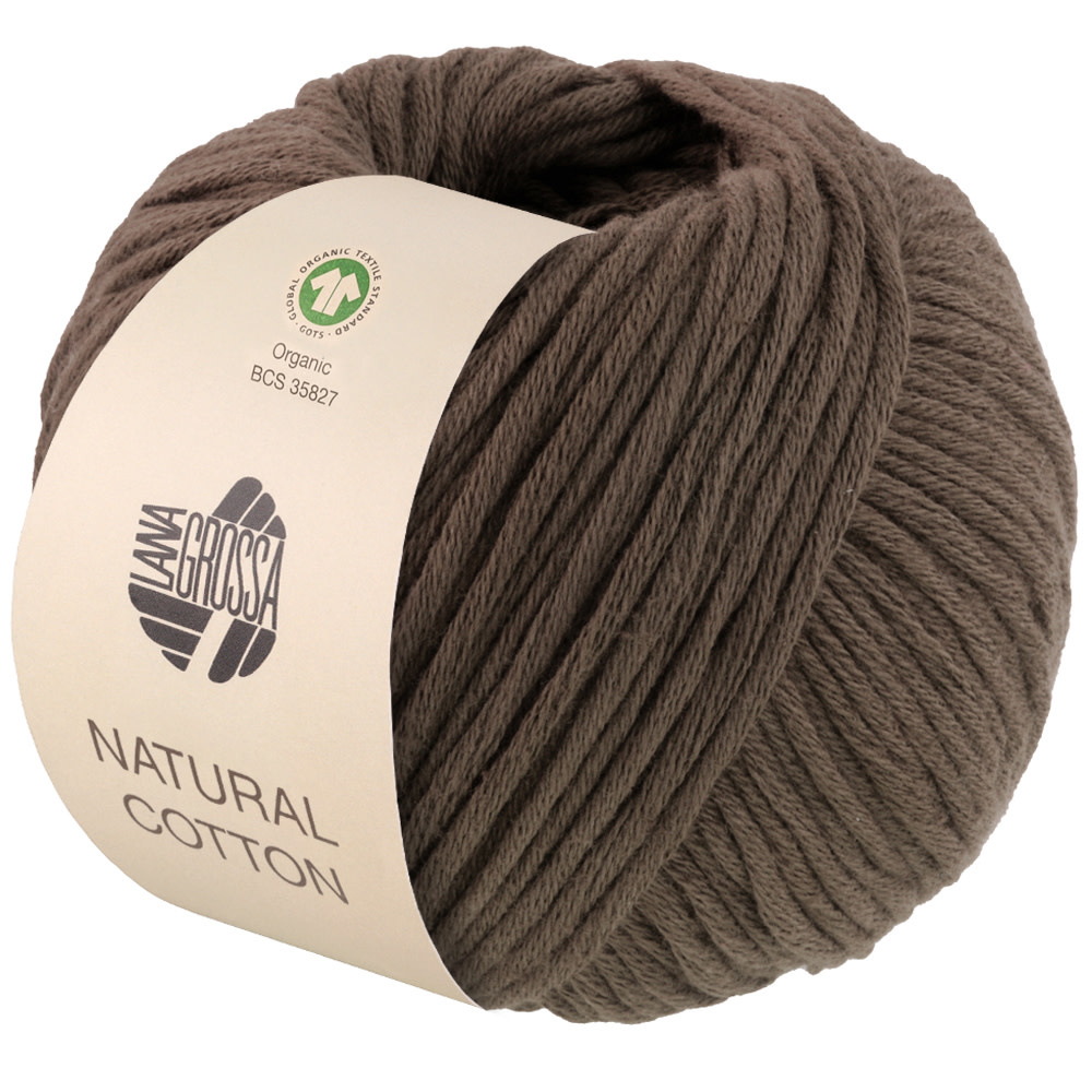 Lana Grossa Natural Cotton Gots -20 grijsbruin