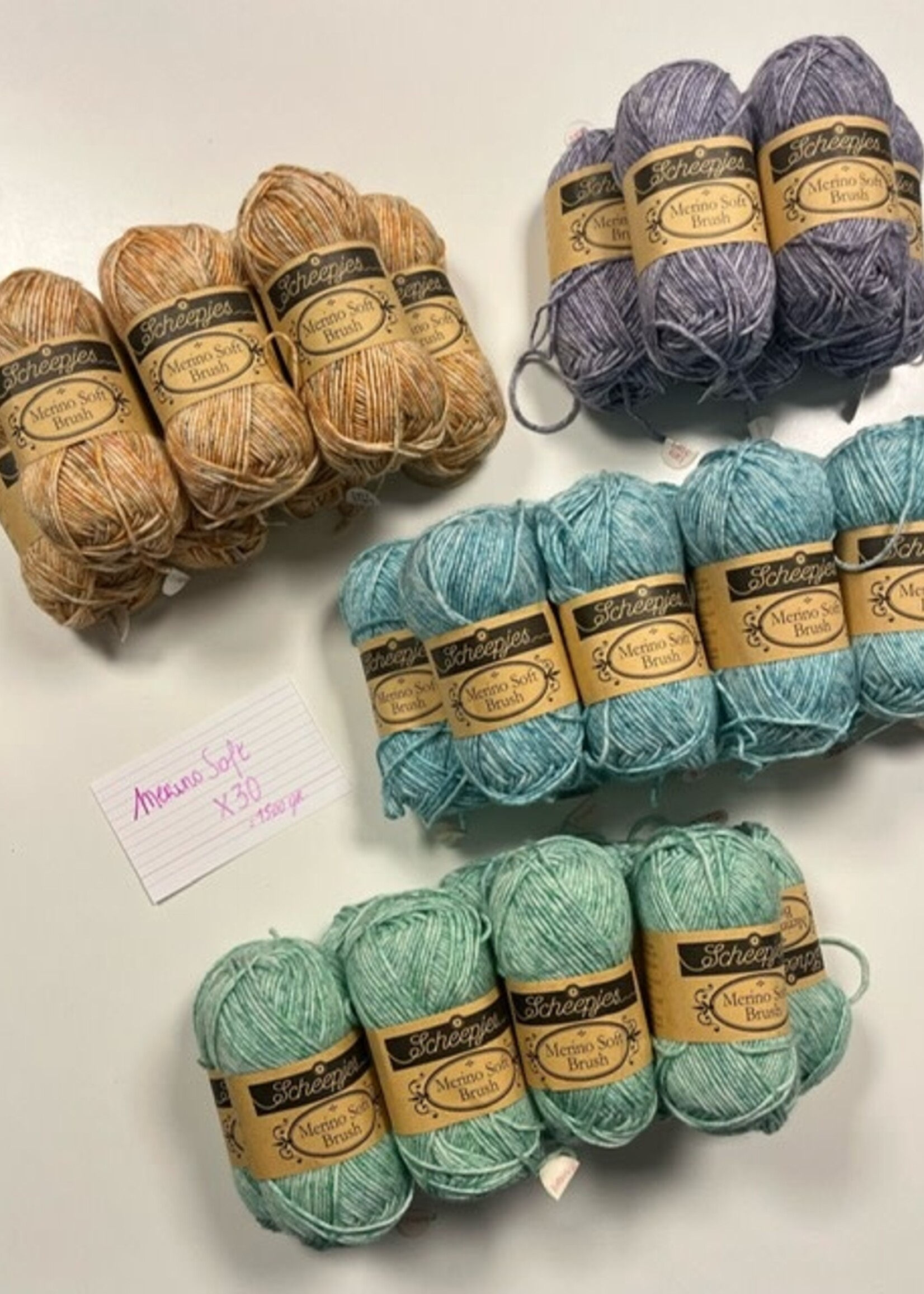 Scheepjes pakket - Scheepjes Merino Soft Brush