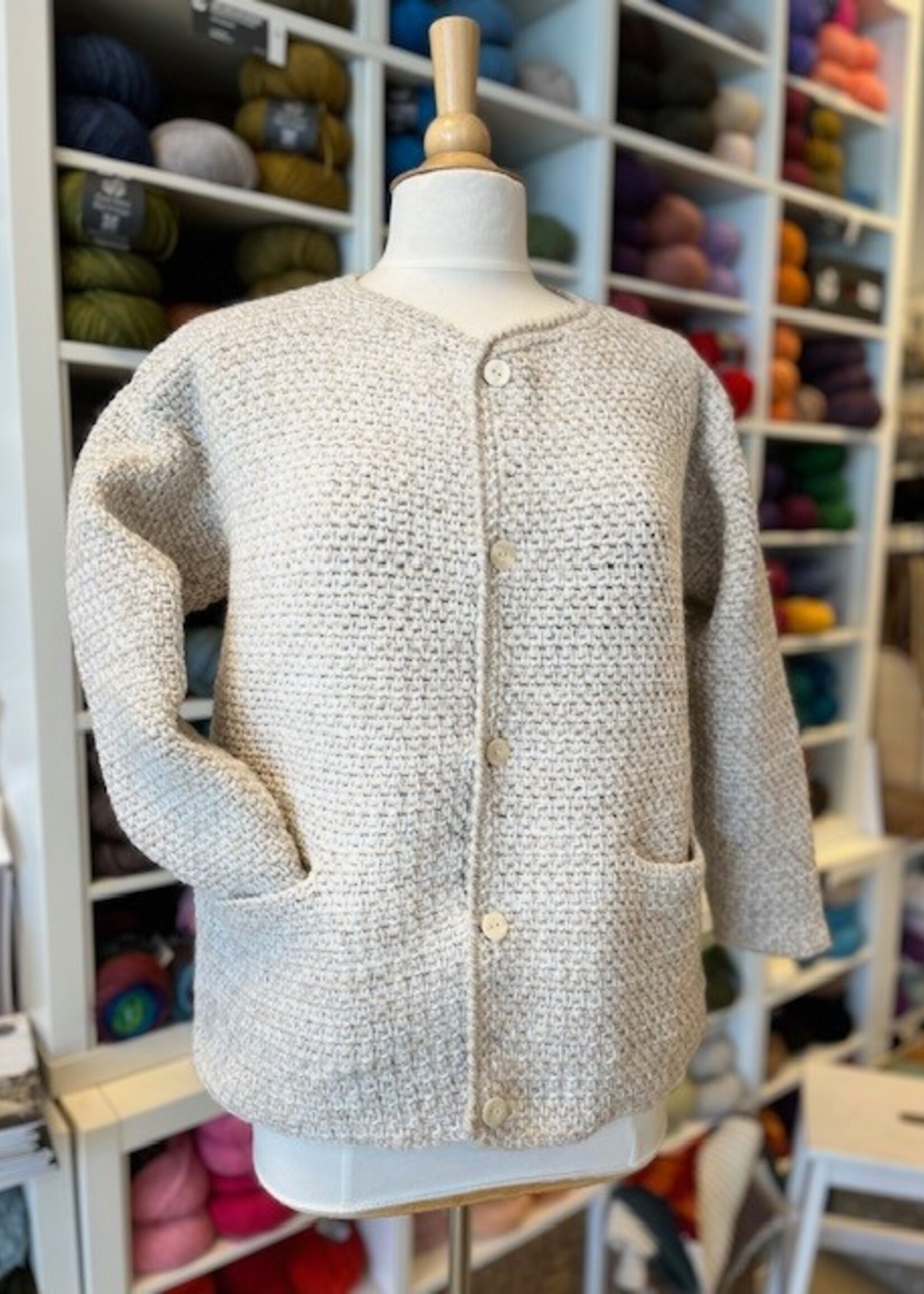 Vest -haakworkshop op zaterdagnamiddag