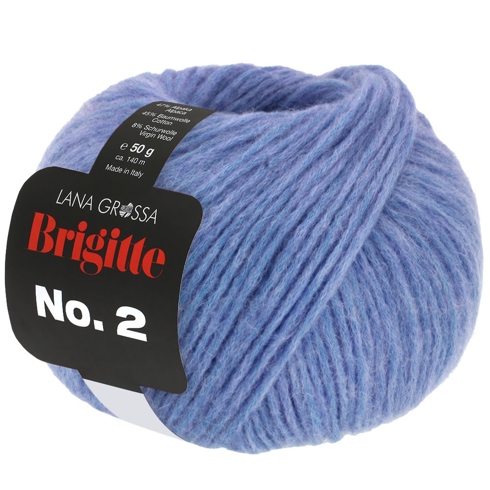 Lana Grossa Brigitte no2 -64 azuurblauw