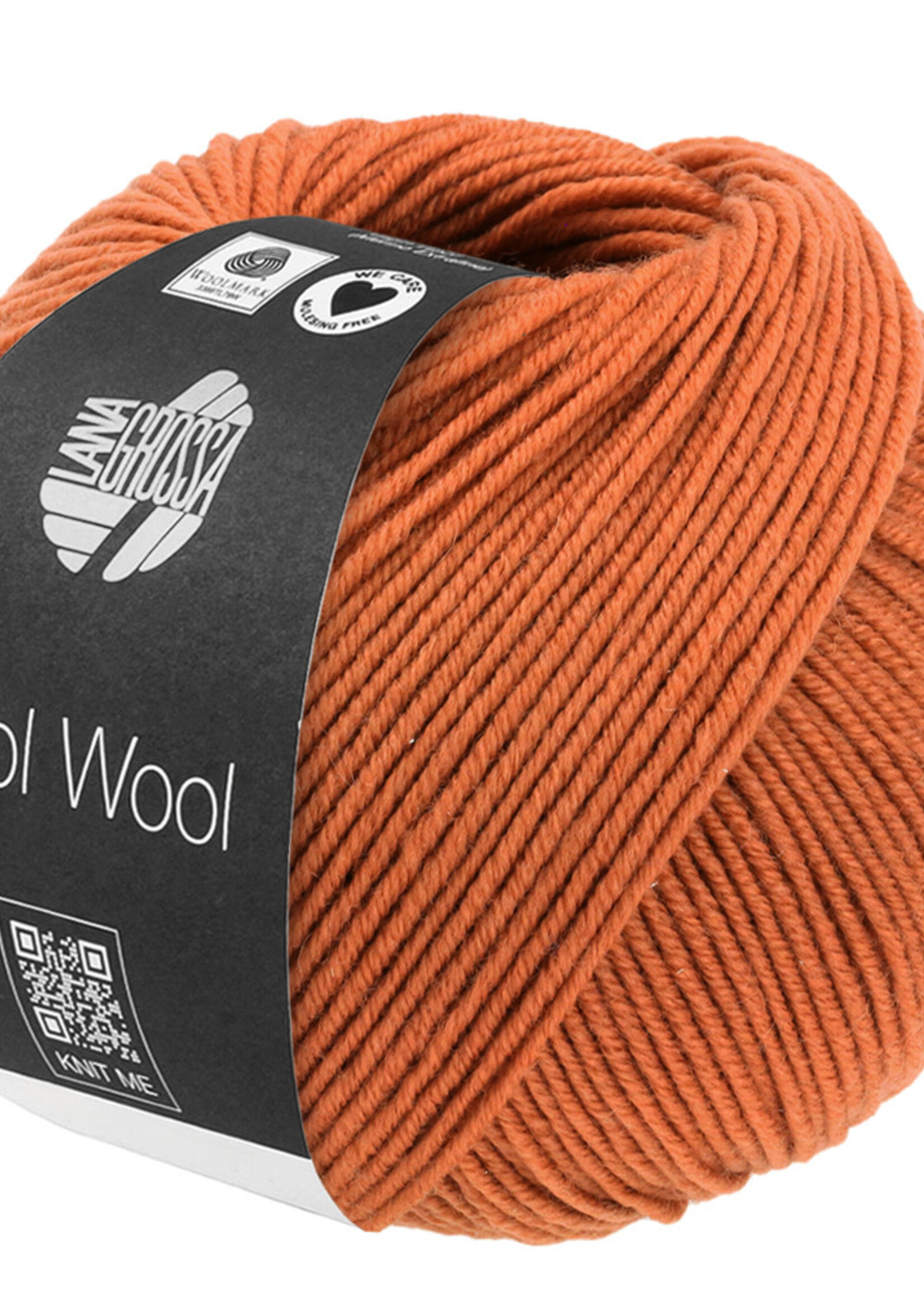 Lana Grossa Cool Wool - Lana Grossa 2116-oranjebruin