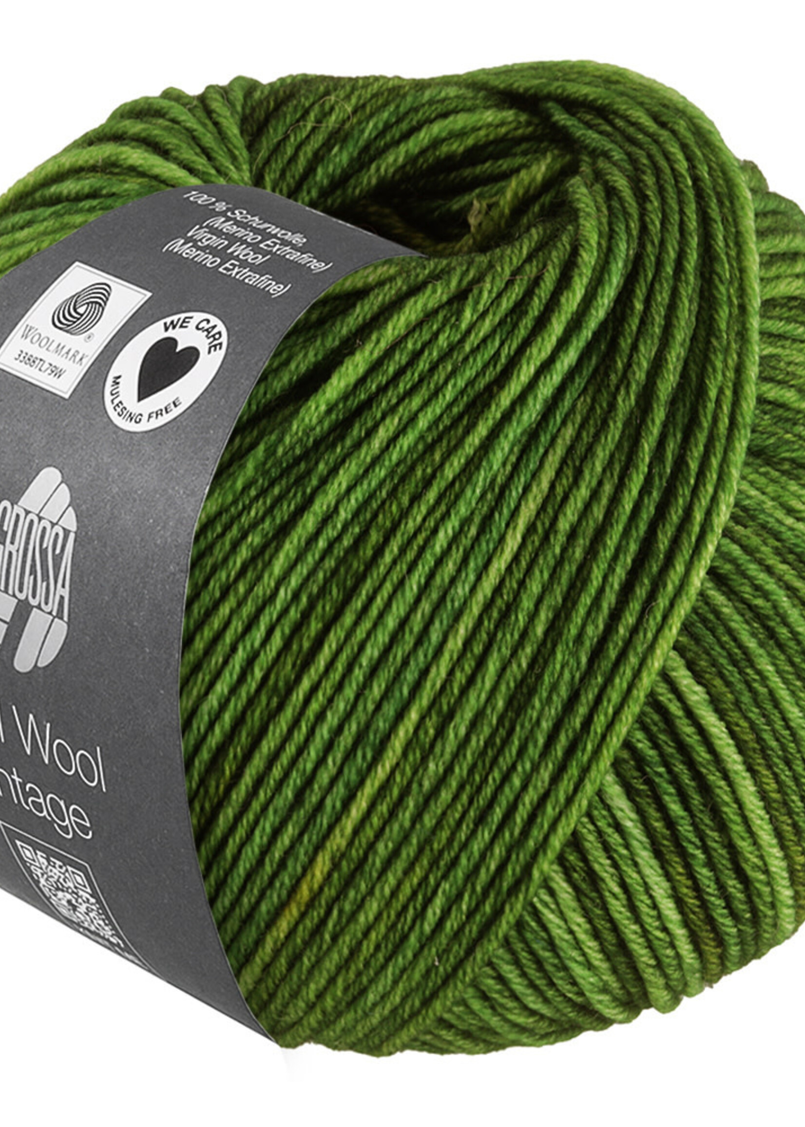 Lana Grossa Cool Wool Vintage - Lana Grossa 7392-grasgroen