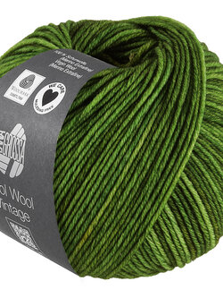 Lana Grossa Cool Wool Vintage -7392 grasgroen