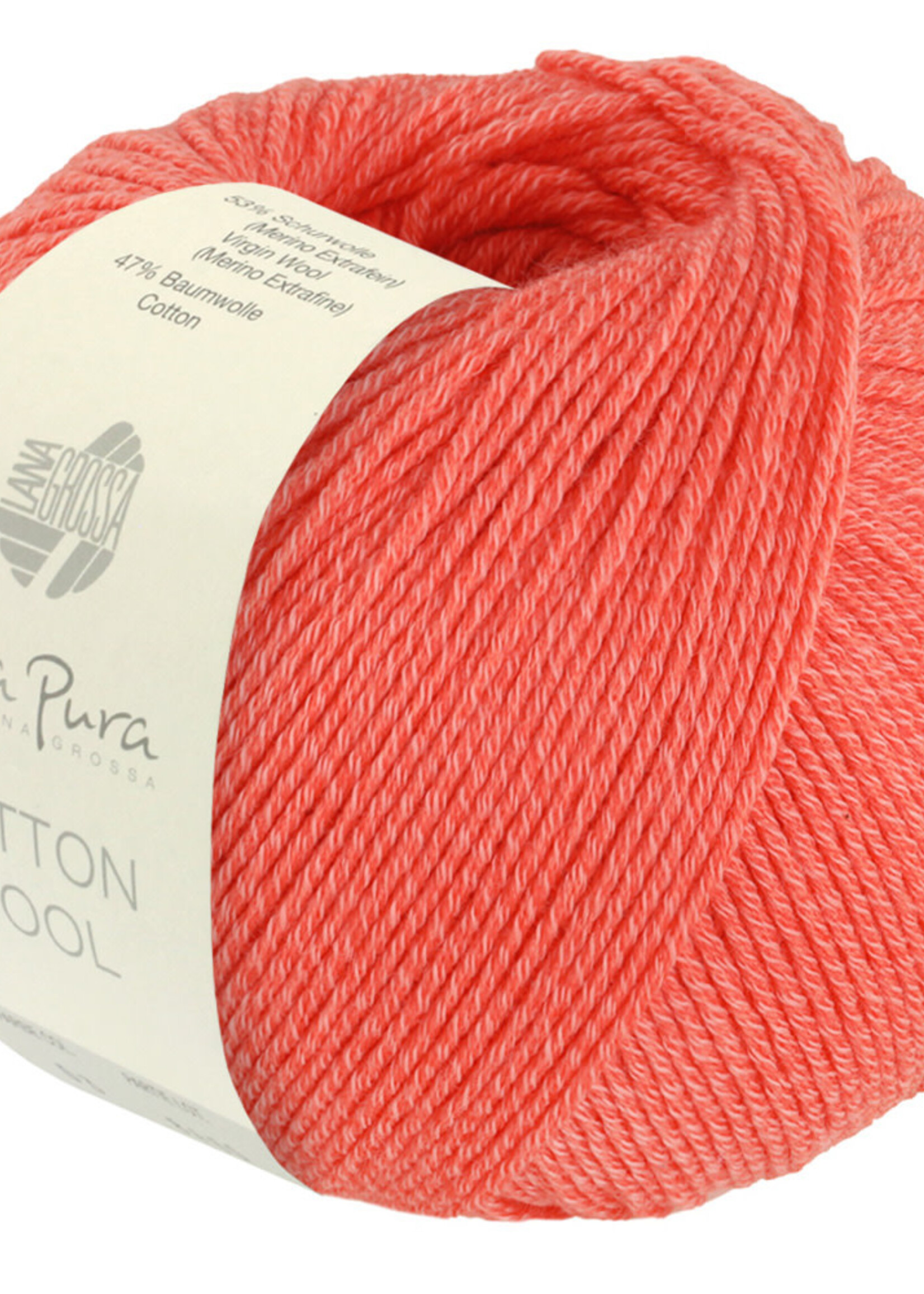 Lana Grossa Cotton Wool (Linea Pura) - Lana Grossa -21-koraal