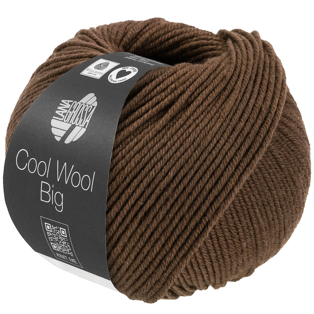 Lana Grossa Cool Wool Big -1692 nougat gemêleerd
