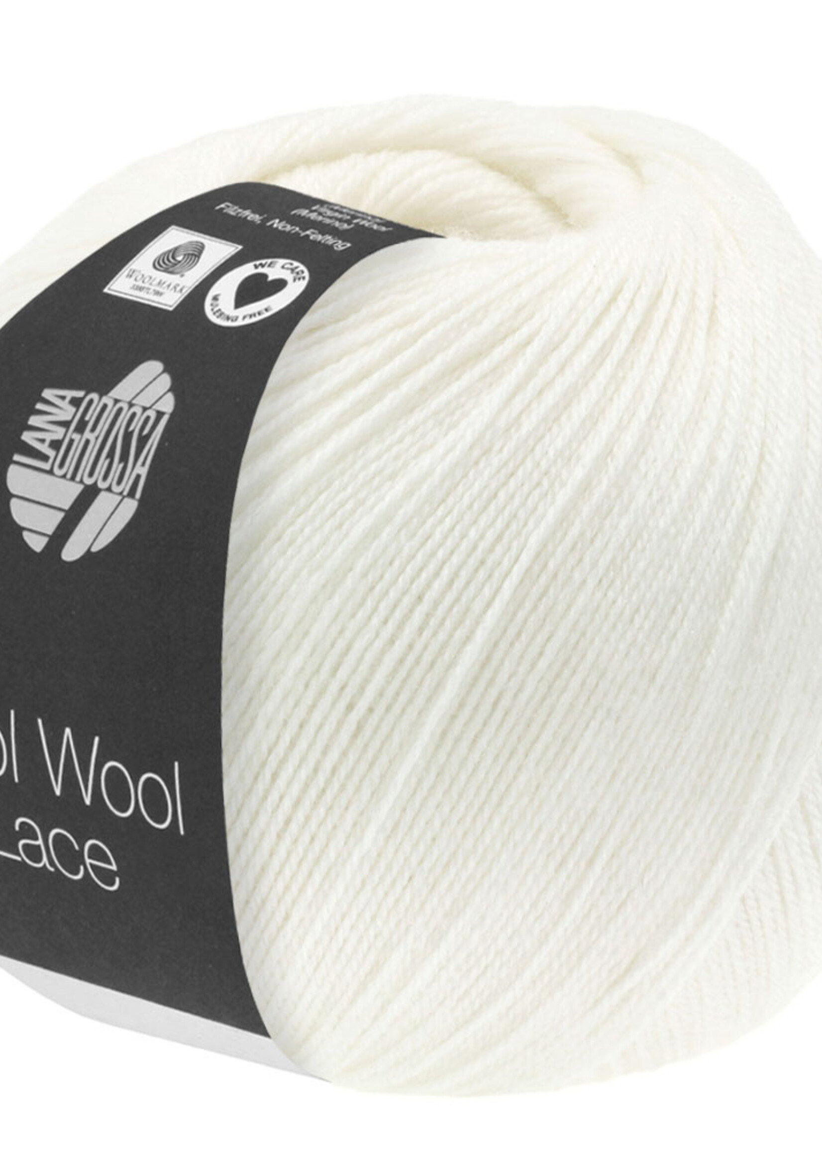 Lana Grossa Cool Wool Lace - Lana Grossa 28-wit