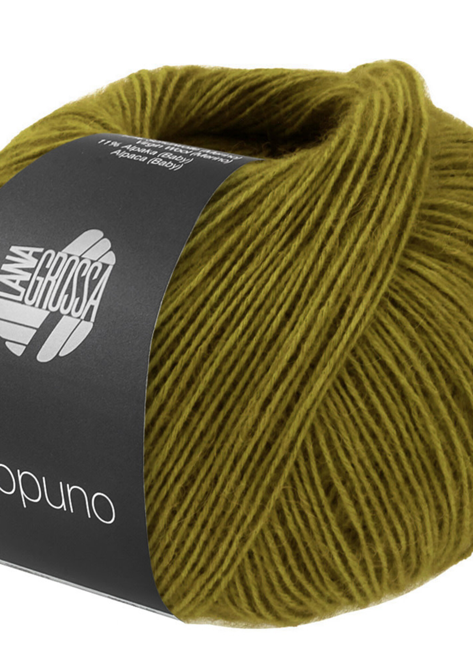 Lana Grossa Ecopuno - Lana Grossa -220 Olijf