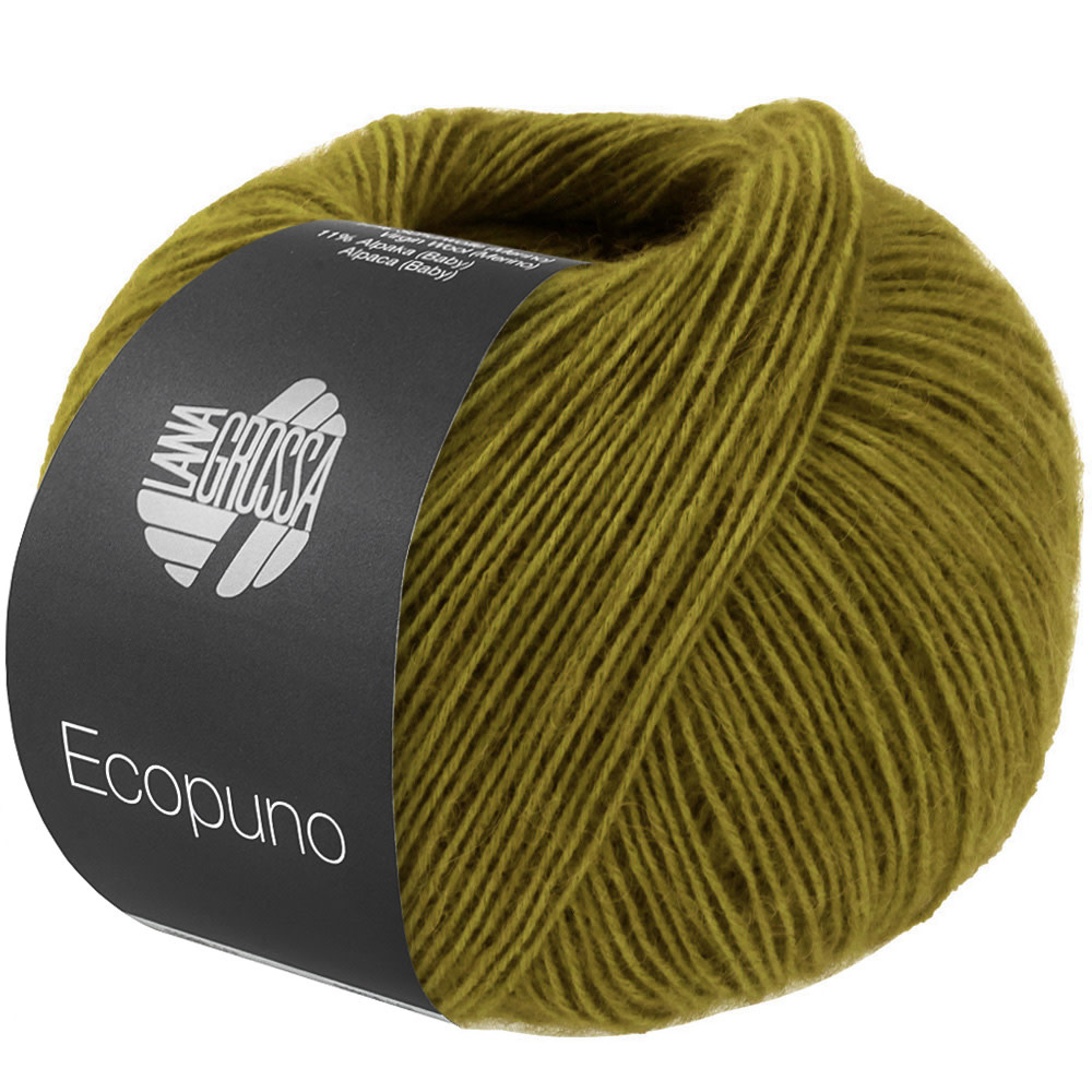 Lana Grossa Ecopuno - Lana Grossa -220 Olijf