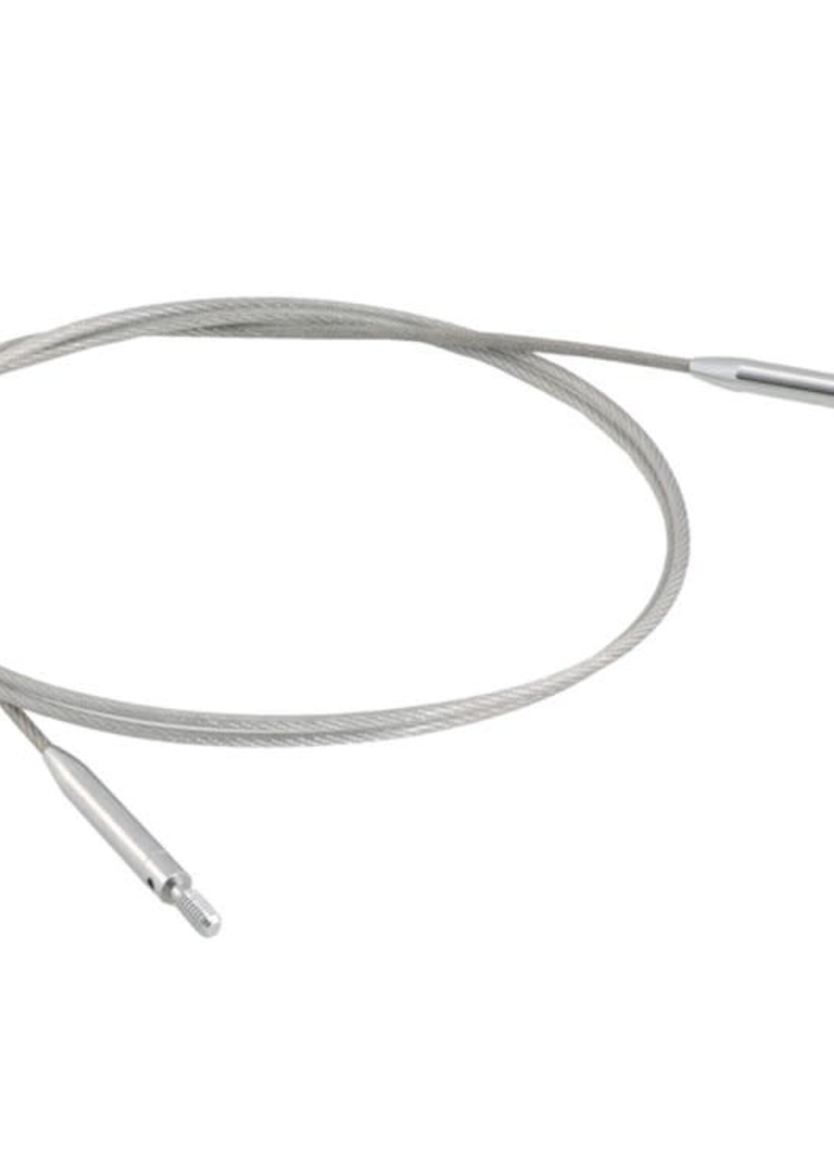 Lana Grossa Breinaald draad roestvrij staal 80cm draaibaar