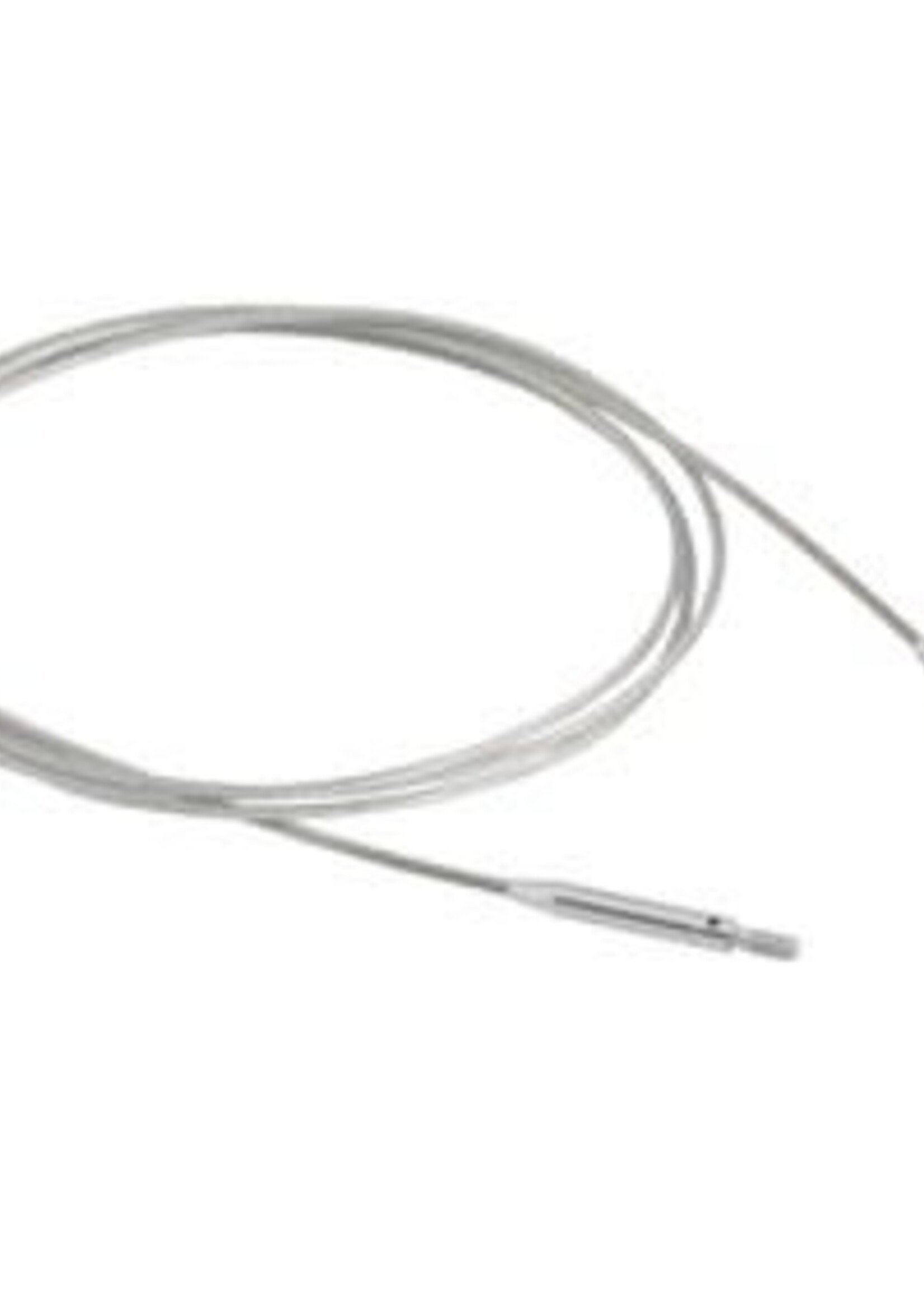 Lana Grossa Breinaald draad roestvrij staal 120cm draaibaar