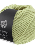 Lana Grossa Cool Wool Superbig Uni-27-bleekgroen