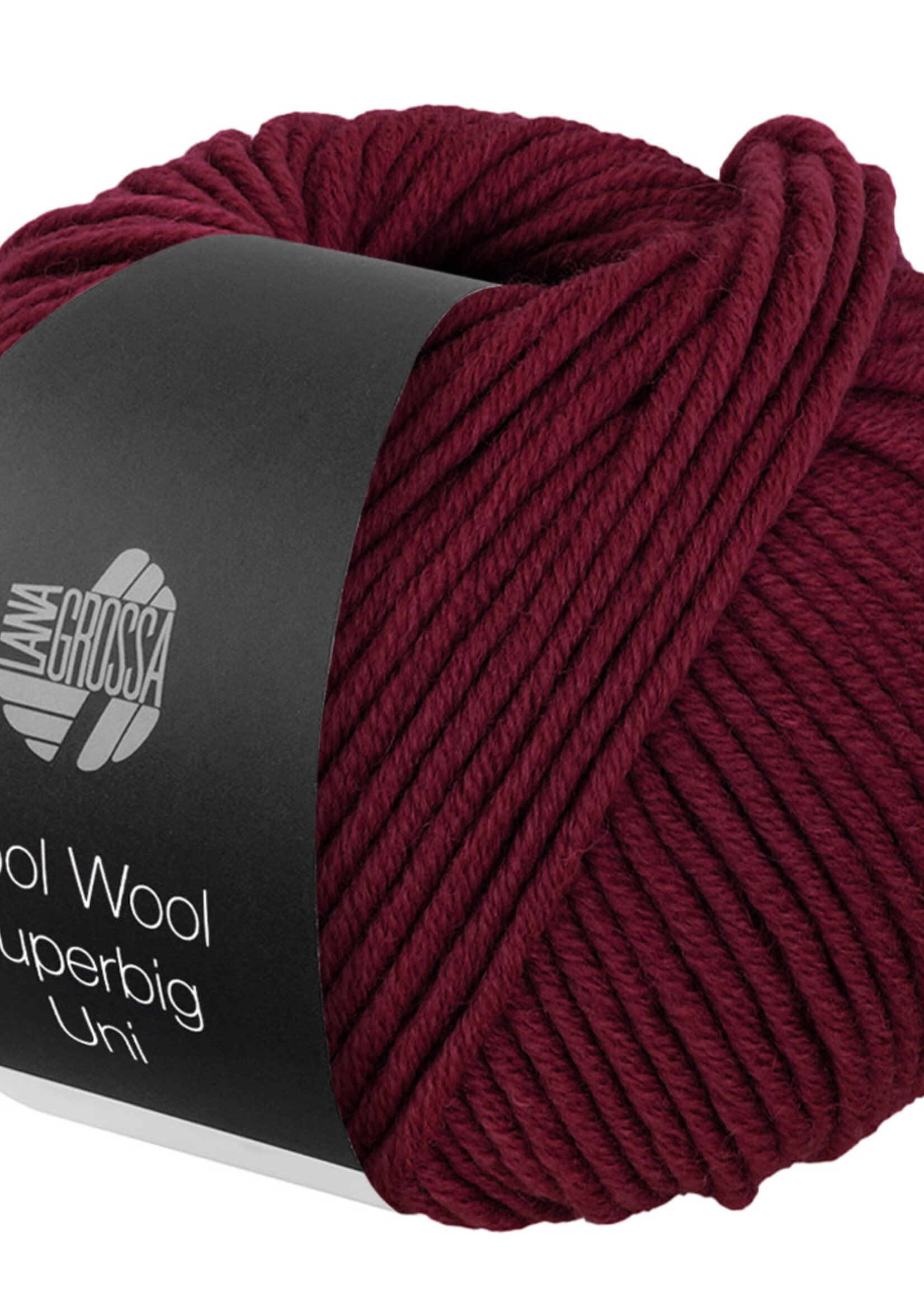 Lana Grossa Cool Wool Superbig -06-wijnrood