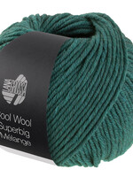 Lana Grossa Cool Wool Superbig Mélange-210-donker groen