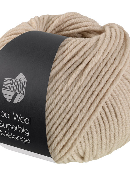 Lana Grossa Cool Wool Superbig Mélange-214-beige