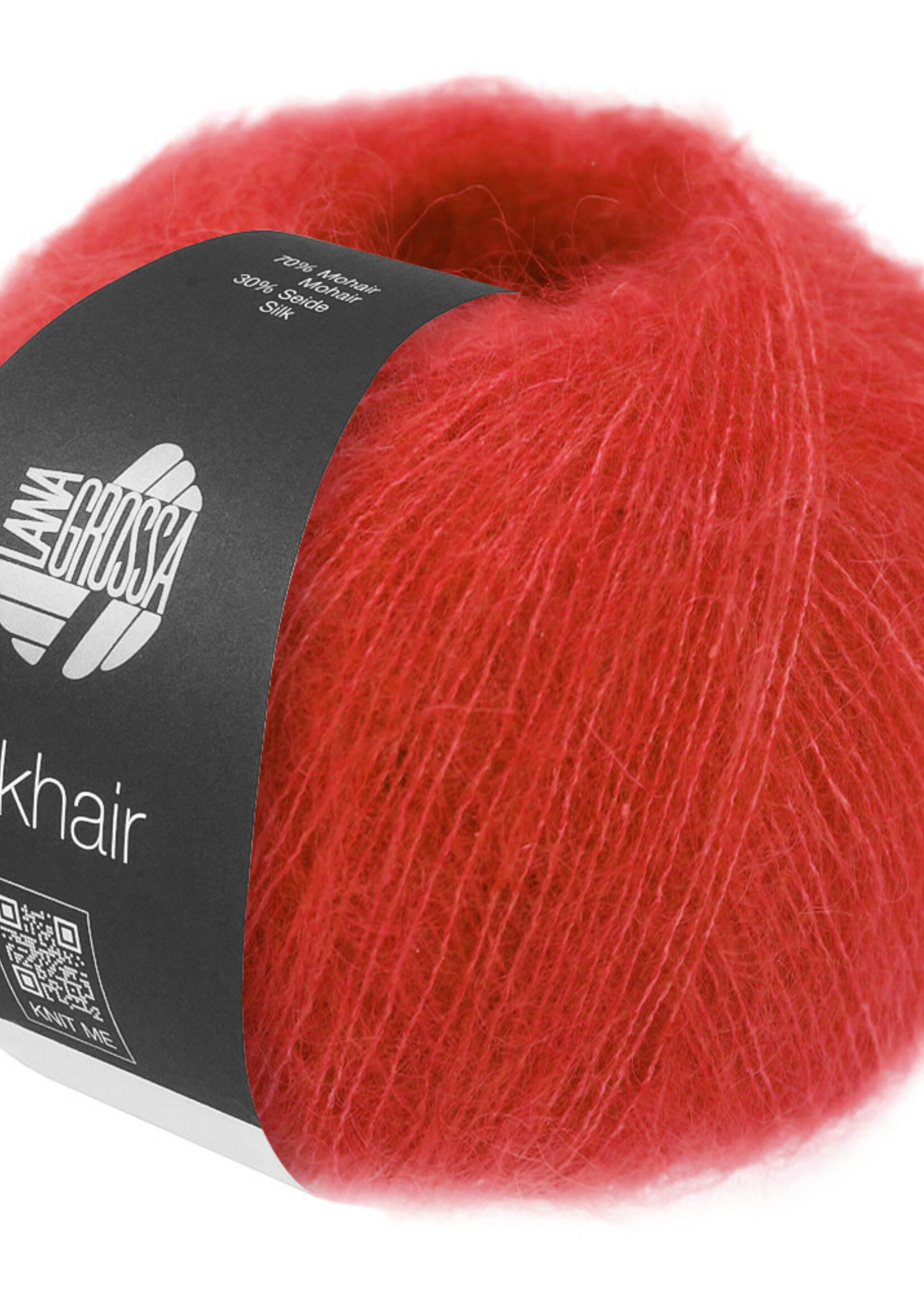 Lana Grossa Silkhair - Lana Grossa -215-briljantrood