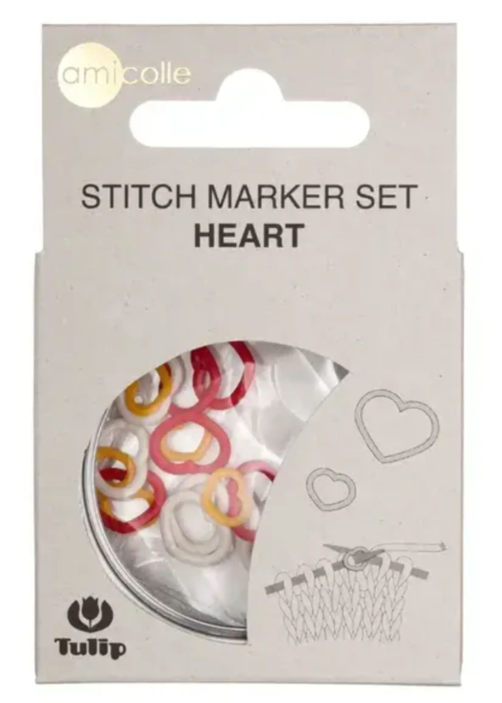Tulip Stekenmarkeerders set S-M-L (ro/wi/ge)