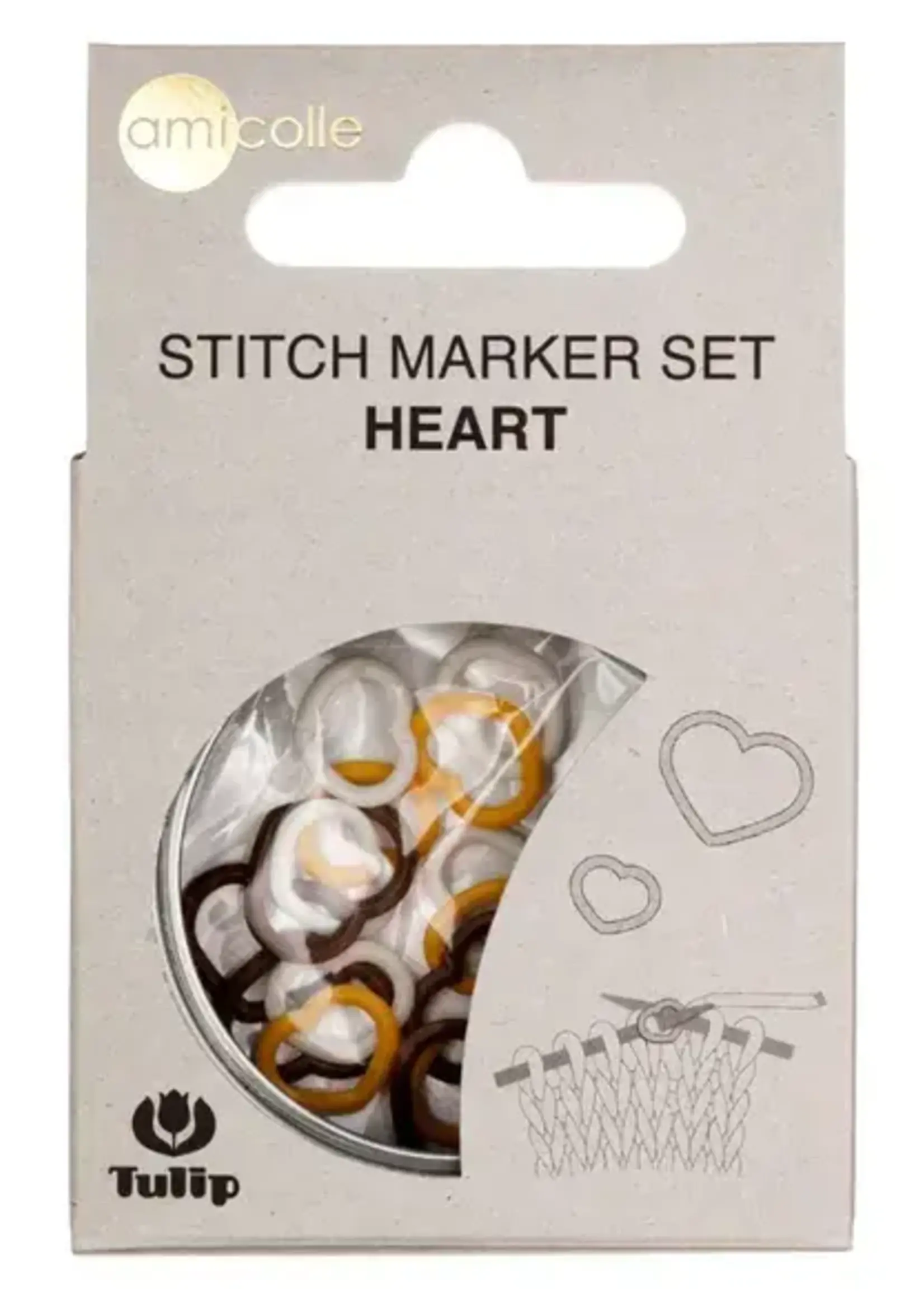 Tulip Stekenmarkeerders set M-M-L (br/wi/ge)