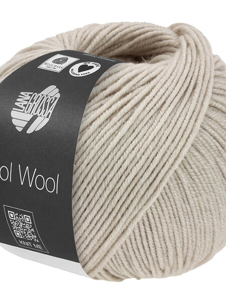 Lana Grossa Cool Wool -1491 grège gemêleerd