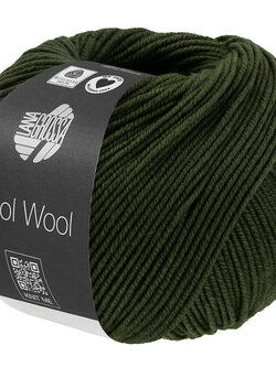 Lana Grossa Cool Wool -1495 loden groen gemêleerd