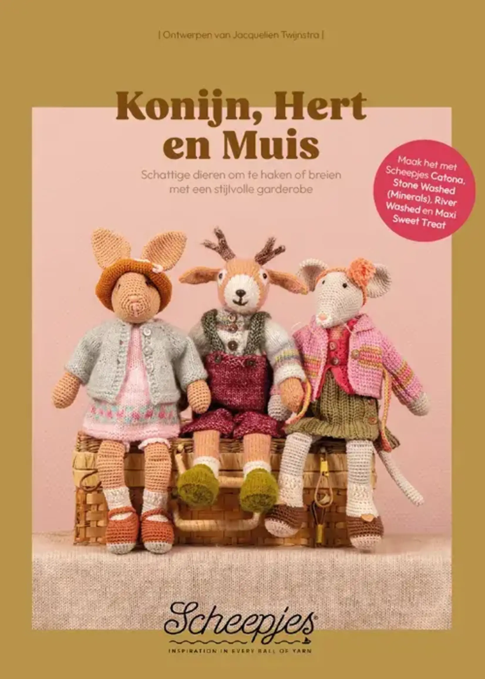 Konijn, Hert en Muis NL - Jacquelien Twijnstra